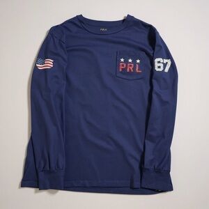 Polo Ralph Lauren Blue Crew Neck Tee